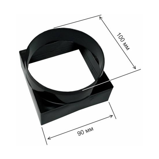 Вытяжка кухонная Eleyus VERTICAL 470 60 BL Вытяжка кухонная Eleyus VERTICAL 470 60 BL