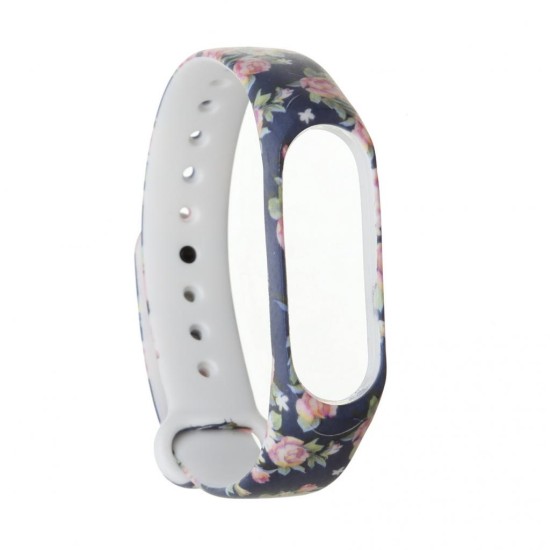 Ремінець до фітнес браслета Armorstandart для Xiaomi Mi Band 4/3 Blue Flowers (ARM52066) Ремінець до фітнес браслета Armorstandart для Xiaomi Mi Band 4/3 Blue Flowers (ARM52066)
