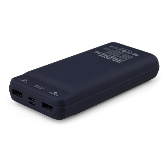 Батарея универсальная Vinga 20000 mAh QC3.0 Display soft touch purple (VPB2QLSP) Батарея универсальная Vinga 20000 mAh QC3.0 Display soft touch purple (VPB2QLSP)
