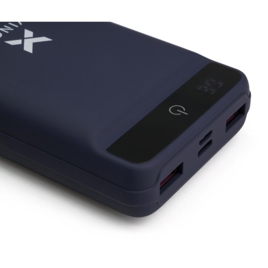 Батарея универсальная Vinga 20000 mAh QC3.0 Display soft touch purple (VPB2QLSP) Батарея универсальная Vinga 20000 mAh QC3.0 Display soft touch purple (VPB2QLSP)