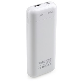 Батарея универсальная Vinga 10000 mAh glossy white (VPB1MWH)