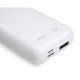 Батарея универсальная Vinga 10000 mAh glossy white (VPB1MWH)