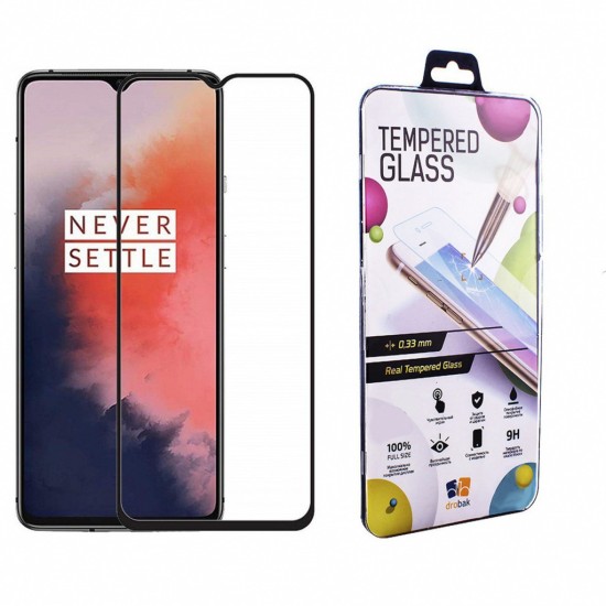 Стекло защитное Drobak OnePlus 7T (Black) (454510)