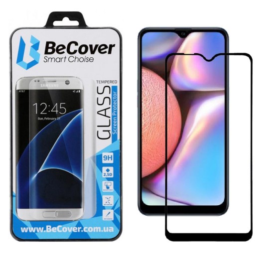 Скло захисне BeCover Samsung Galaxy A10s 2019 SM-A107 Black (704116) Скло захисне BeCover Samsung Galaxy A10s 2019 SM-A107 Black (704116)
