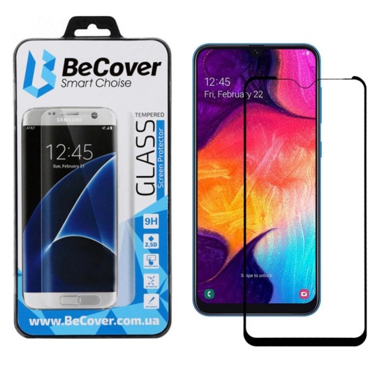 Скло захисне BeCover Samsung Galaxy A50/A50s 2019 SM-A505/SM-A507 Black (703444) Скло захисне BeCover Samsung Galaxy A50/A50s 2019 SM-A505/SM-A507 Black (703444)