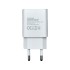 Зарядное устройство Florence 1USB 2A + Lightning cable white (FL-1020-WL)