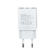 Зарядний пристрій Florence 2USB 2A + microUSB cable white (FL-1021-WM) Зарядний пристрій Florence 2USB 2A + microUSB cable white (FL-1021-WM)