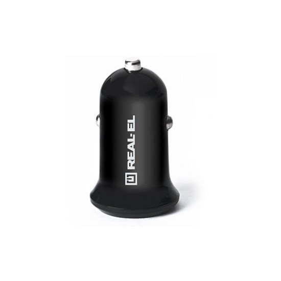 Зарядний пристрій REAL-EL CA-12 black (EL123160008) Зарядний пристрій REAL-EL CA-12 black (EL123160008)