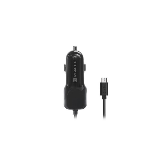 Зарядний пристрій REAL-EL CA-15 black (EL123160009) Зарядний пристрій REAL-EL CA-15 black (EL123160009)