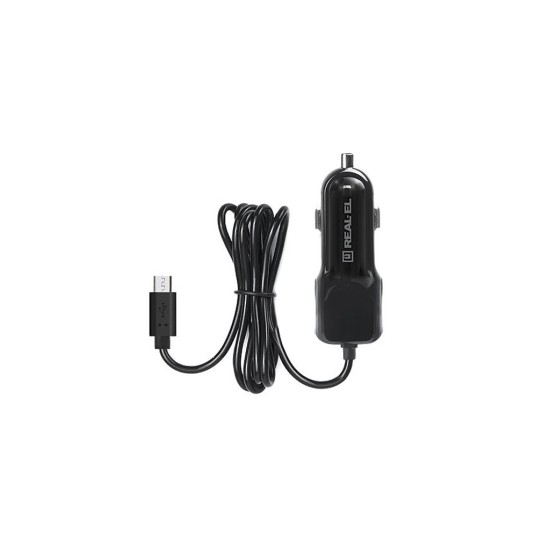 Зарядний пристрій REAL-EL CA-15 black (EL123160009) Зарядний пристрій REAL-EL CA-15 black (EL123160009)