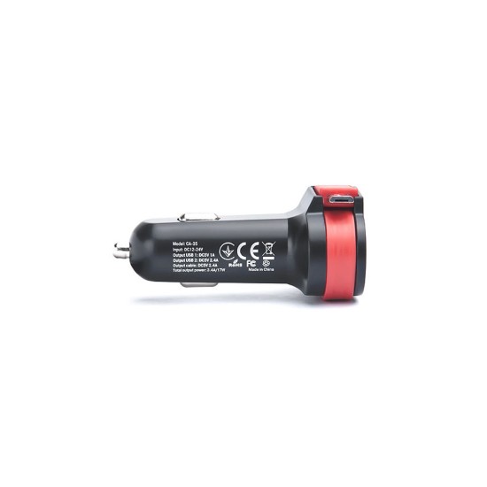Зарядний пристрій REAL-EL CA-35 black (EL123160012) Зарядний пристрій REAL-EL CA-35 black (EL123160012)