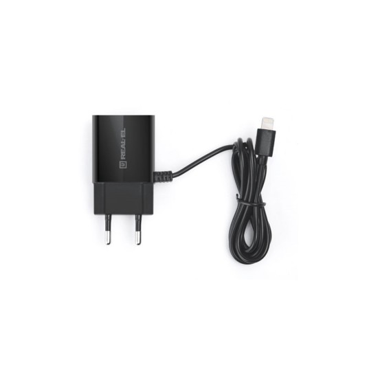 Зарядний пристрій REAL-EL CH-217 black (EL123160016) Зарядний пристрій REAL-EL CH-217 black (EL123160016)