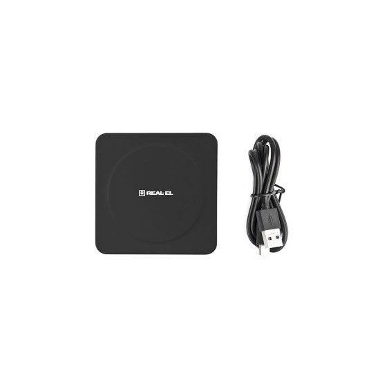 Зарядний пристрій REAL-EL WL-710 black (EL123160018) Зарядний пристрій REAL-EL WL-710 black (EL123160018)