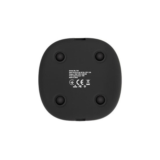 Зарядний пристрій REAL-EL WL-740 black (EL123160019) Зарядний пристрій REAL-EL WL-740 black (EL123160019)