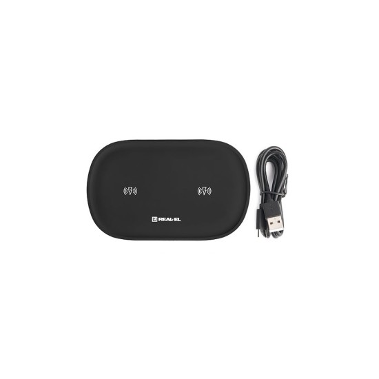 Зарядний пристрій REAL-EL WL-780 black (EL123160020) Зарядний пристрій REAL-EL WL-780 black (EL123160020)