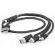 Дата кабель USB 2.0 AM to Lightning + Micro 5P + Type-C 1.0m black Cablexpert (CC-USB2-AM31-1M) Дата кабель USB 2.0 AM to Lightning + Micro 5P + Type-C 1.0m black Cablexpert (CC-USB2-AM31-1M)