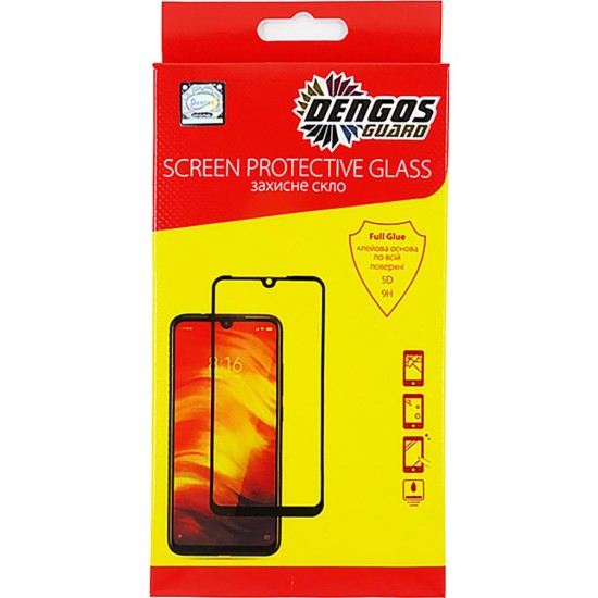 Скло захисне Dengos Samsung Galaxy А01 Full Glue (TGFG-103) Скло захисне Dengos Samsung Galaxy А01 Full Glue (TGFG-103)