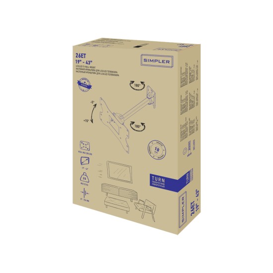 Кронштейн Simpler 26ET Кронштейн Simpler 26ET