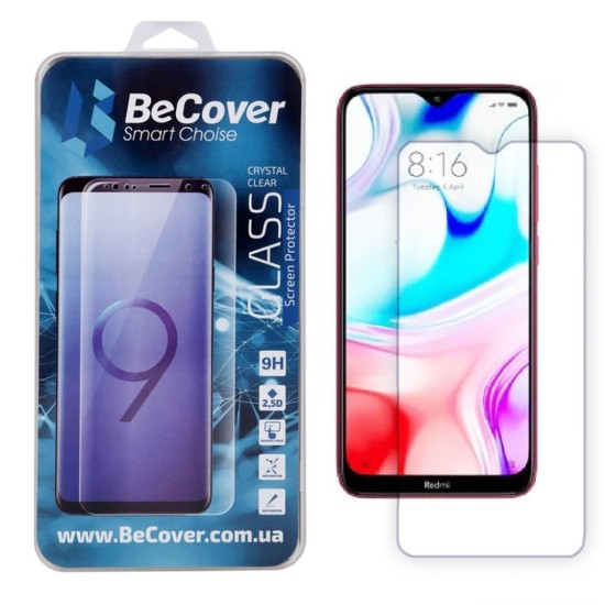 Скло захисне BeCover Xiaomi Redmi 8 Crystal Clear Glass (704159) Скло захисне BeCover Xiaomi Redmi 8 Crystal Clear Glass (704159)