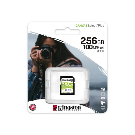 Карта пам'яті Kingston 256GB SDXC class 10 UHS-I U3 Canvas Select Plus (SDS2/256GB) Карта пам'яті Kingston 256GB SDXC class 10 UHS-I U3 Canvas Select Plus (SDS2/256GB)