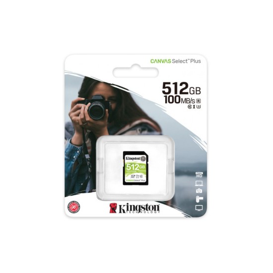 Карта памяти Kingston 512GB SDXC class 10 UHS-I U3 Canvas Select Plus (SDS2/512GB) Карта памяти Kingston 512GB SDXC class 10 UHS-I U3 Canvas Select Plus (SDS2/512GB)