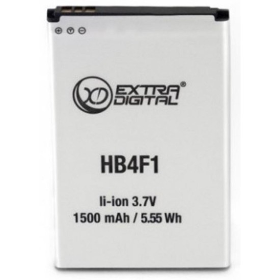 Аккумуляторная батарея Extradigital Huawei HB4F1 1500 mAh (BMH6434) Аккумуляторная батарея Extradigital Huawei HB4F1 1500 mAh (BMH6434)