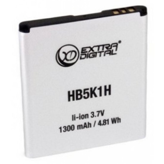 Аккумуляторная батарея Extradigital Huawei HB5K1H 1300 mAh (BMH6436) Аккумуляторная батарея Extradigital Huawei HB5K1H 1300 mAh (BMH6436)
