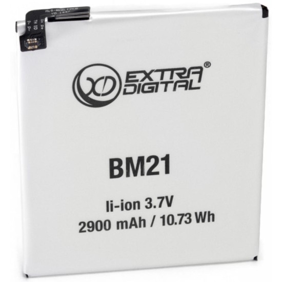 Аккумуляторная батарея Extradigital Xiaomi Mi Note (BM21) 2900 mAh (BMX6447) Аккумуляторная батарея Extradigital Xiaomi Mi Note (BM21) 2900 mAh (BMX6447)