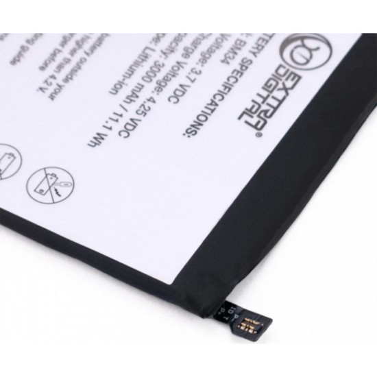 Аккумуляторная батарея Extradigital Xiaomi Mi Note Pro (BM34) 3000 mAh (BMX6442) Аккумуляторная батарея Extradigital Xiaomi Mi Note Pro (BM34) 3000 mAh (BMX6442)