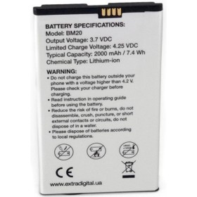 Аккумуляторная батарея Extradigital Xiaomi Mi2 (BM20) 2000 mAh (BMX6438)