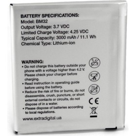 Аккумуляторная батарея Extradigital Xiaomi Mi4 (BM32) 3000 mAh (BMX6446)