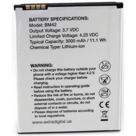 Аккумуляторная батарея Extradigital Xiaomi Redmi Note 1 (BM42) 3000 mAh (BMX6440)