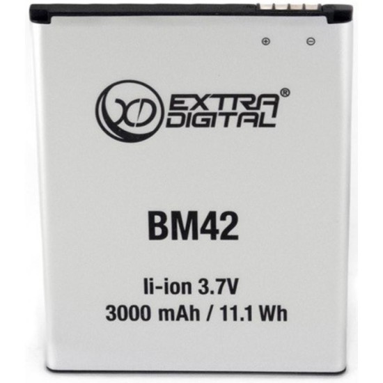 Аккумуляторная батарея Extradigital Xiaomi Redmi Note 1 (BM42) 3000 mAh (BMX6440) Аккумуляторная батарея Extradigital Xiaomi Redmi Note 1 (BM42) 3000 mAh (BMX6440)