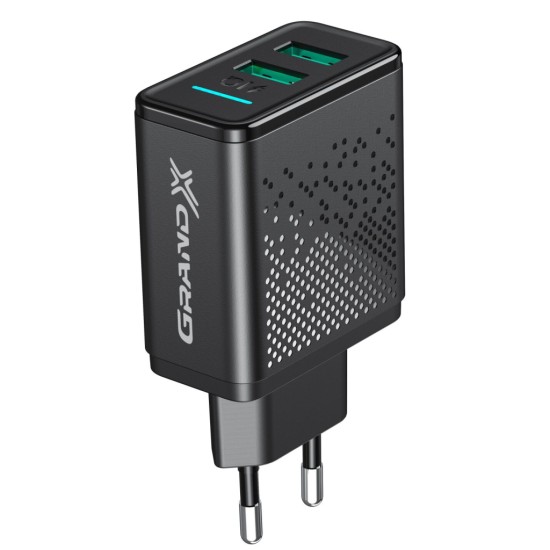 Зарядний пристрій Grand-X CH-60 2USB 5V 3,1A (CH-60) Зарядний пристрій Grand-X CH-60 2USB 5V 3,1A (CH-60)