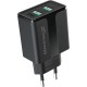 Зарядное устройство Grand-X CH-15T 5V 2,4A 2USB Black + cable USB -> Type-C (CH-15T) Зарядное устройство Grand-X CH-15T 5V 2,4A 2USB Black + cable USB -> Type-C (CH-15T)