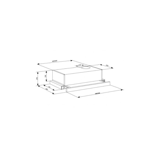Вытяжка кухонная Eleyus LOTUS 470 50 BL (LOTUS47050BL) Вытяжка кухонная Eleyus LOTUS 470 50 BL (LOTUS47050BL)