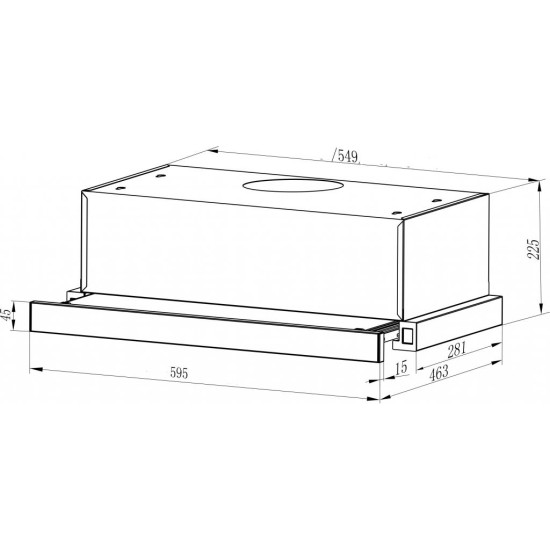 Витяжка кухонна Interline DELI WH A/60/2/T (DELIWHA/60/2/T) Витяжка кухонна Interline DELI WH A/60/2/T (DELIWHA/60/2/T)