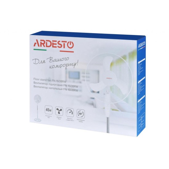 Вентилятор Ardesto FN-1608RW Вентилятор Ardesto FN-1608RW