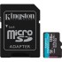 Карта памяти Kingston 128GB microSDXC class 10 UHS-I U3 A2 Canvas Go Plus (SDCG3/128GB)