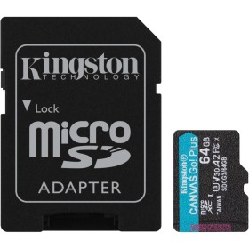 Карта памяти Kingston 64GB microSDXC class 10 UHS-I U3 A2 Canvas Go Plus (SDCG3/64GB)