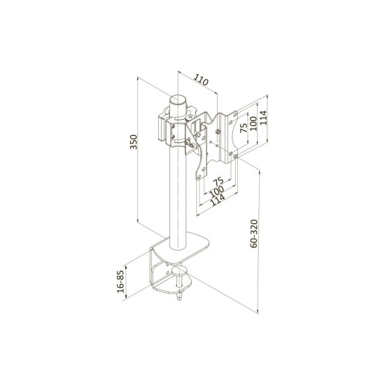 Кронштейн KSL DM11T Кронштейн KSL DM11T