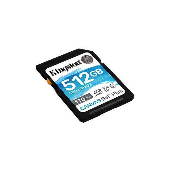 Карта пам'яті Kingston 512GB SDXC class 10 UHS-I U3 Canvas Go Plus (SDG3/512GB) Карта пам'яті Kingston 512GB SDXC class 10 UHS-I U3 Canvas Go Plus (SDG3/512GB)