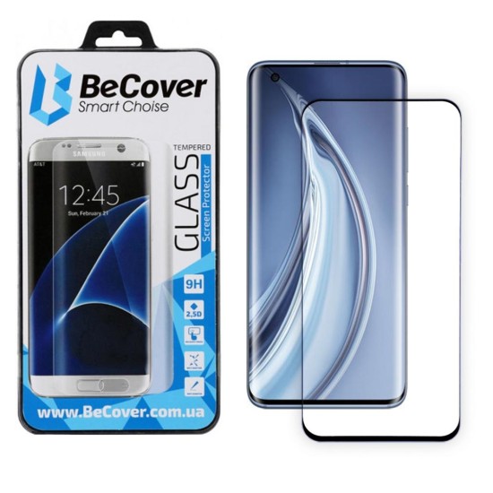 Стекло защитное BeCover 3D Curved Edge Xiaomi Mi 10 Black (704828) Стекло защитное BeCover 3D Curved Edge Xiaomi Mi 10 Black (704828)