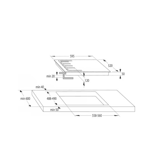 Варочная поверхность Gorenje GCI691BSC Варочная поверхность Gorenje GCI691BSC