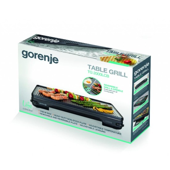Електрогриль Gorenje TG2000LCB Електрогриль Gorenje TG2000LCB