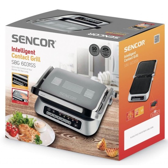 Электрогриль Sencor SBG 6031 SS (SBG6031SS) Электрогриль Sencor SBG 6031 SS (SBG6031SS)