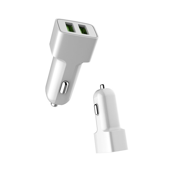 Зарядное устройство ColorWay 2USB AUTO ID 2.4A (12W) white (CW-CHA009-WT) Зарядное устройство ColorWay 2USB AUTO ID 2.4A (12W) white (CW-CHA009-WT)