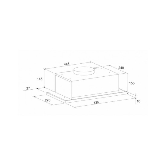 Вытяжка кухонная Eleyus INTO 700 52 GR