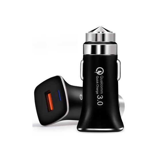 Зарядний пристрій XoKo CQC-100 1 USB Qualcom 3.0 3.1A Bla (CQC-100-BK) Зарядний пристрій XoKo CQC-100 1 USB Qualcom 3.0 3.1A Bla (CQC-100-BK)