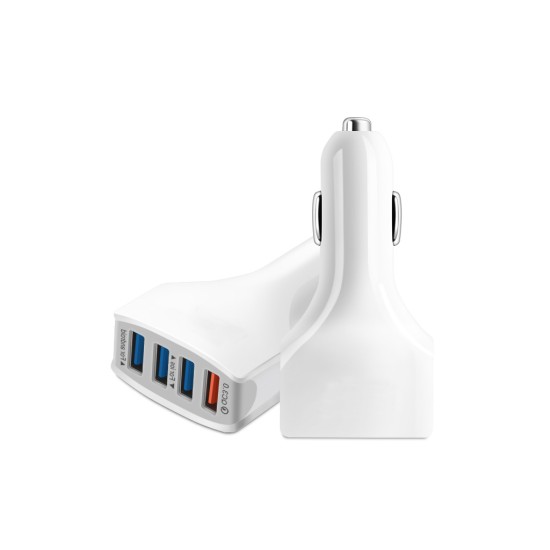 Зарядний пристрій XoKo CQC-400 4 USB Qualcom 3.0 7A White (CQC-400-WH) Зарядний пристрій XoKo CQC-400 4 USB Qualcom 3.0 7A White (CQC-400-WH)